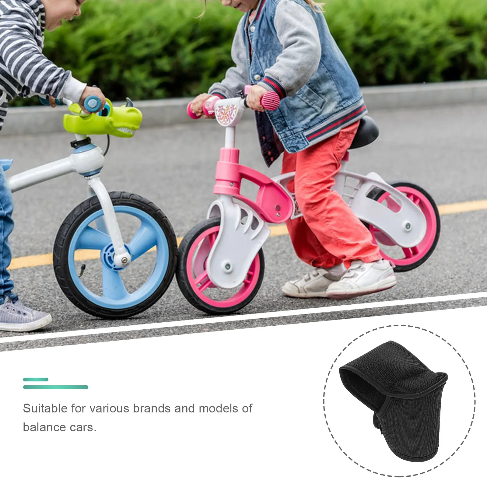 

Safety First Kids Balance Bike Chest Protector Universal Compatibility Removable Design Educational Developmental Toy Accessory