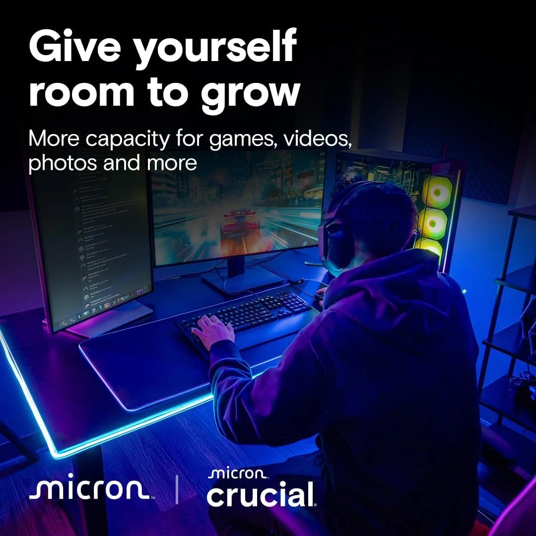 Crucial T710 PCIe Gen5 NVMe 4TB 2TB 1TB 2280 SSD Up to 14900 MB/s Solid State Drive For Laptop Desktop Creatives and Hardcore