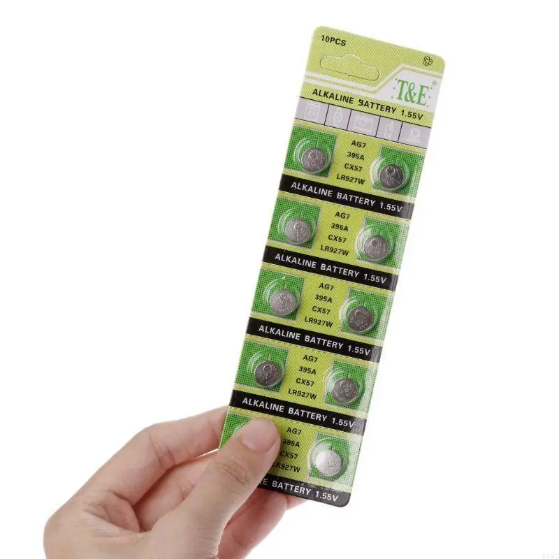 1.55V AG7 Alkaline Battery Clock Watch Button Cell Button Batteries For Watches