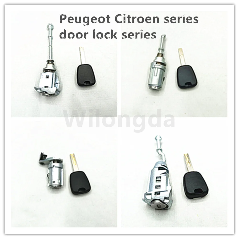 Door Lock Cylinder Kit Auto Repair Parts all kinds of car door lock for peugeot for citroen