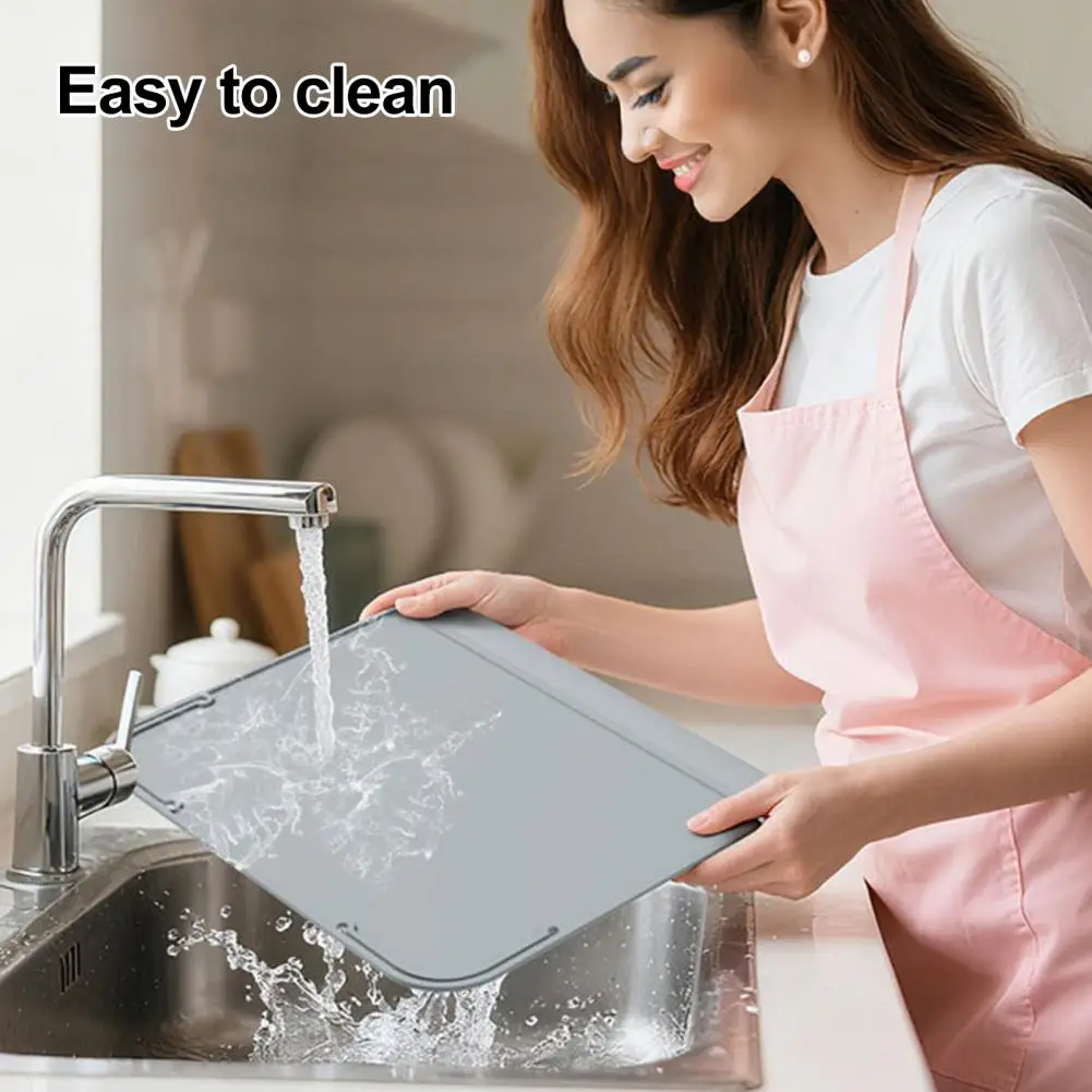 High Temperature Resistant Placemat Silicone Placemat for Toddlers Non-slip Reusable Baby Eating Mat Stain-proof Kids for Home