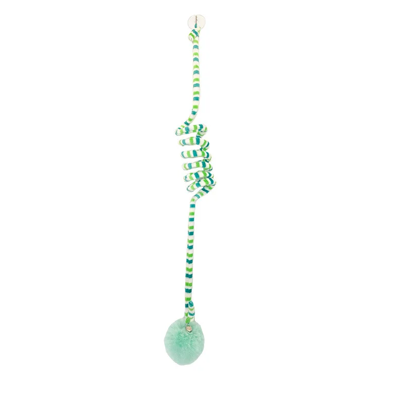 thumbnail image 1 of Interactive Cat Toy Hanging Teaser Wand With Bell For Kitten Play, 1 of 4