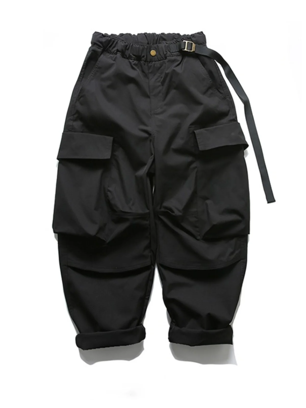 

Мужские повседневные брюки в японском ретро-стиле с множеством карманов, рабочая одежда в американском стиле, универсальные брюки для отдыха, прямые брюки Zi...