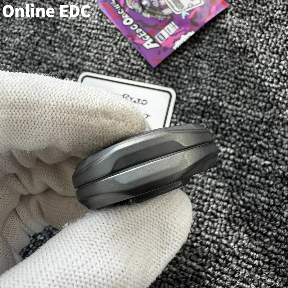 Gebrauchte ACEdc Original Zirkonium Mechanische Haptische Münze & Fidget Spinner Metall Fidget Slider Büro Spielzeug Dekompression Spielzeug