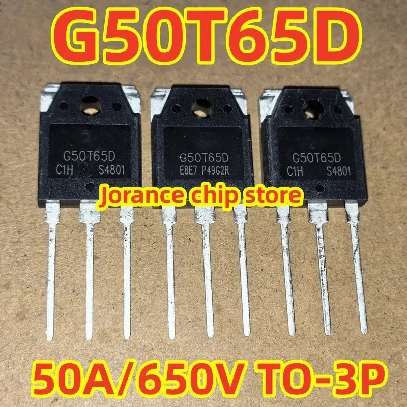 Quality G50T65D 50T65D 650V 50A TO-3P Stable and durable replacement(K50T60 50N60) brand new IGBT tube in stock