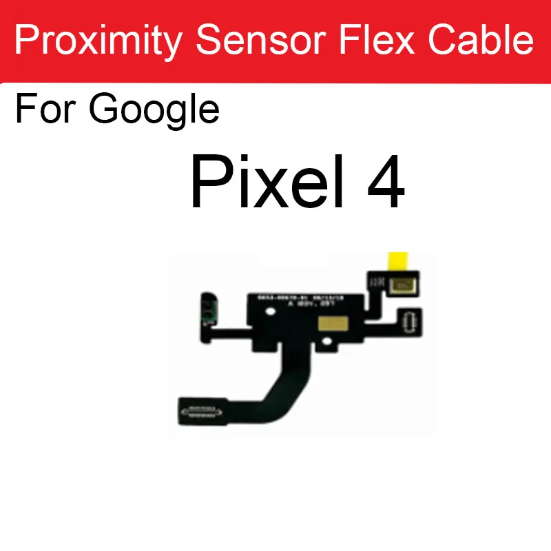 Promixity Light Sensor Flex Cable With Microphone For Google Pixel 2 2XL 3 3XL 3A 4 4A 4XL XL Flash Light Mic Flex Ribbon Parts