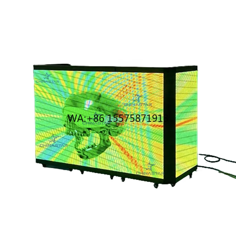 

Outdoor Portable P3.91 Folding Dj Booth Led Screen Display Panel Indoor P2.6 P3.91 P4.81 Stage Event Rental Led Screen