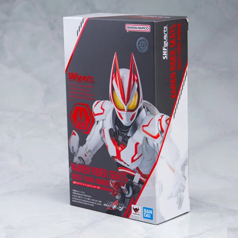 Bandai Genuine SHF KAMEN RIDER GEATS BOOST FORM MARK III 15cm Anime Action Figure Collectible Model Toys Ornaments Gift Children