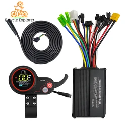 48V 20A 500W Brushless Motor Sine Wave Universal Controller TF-100 TF100 LCD Display Throttle Kit for kugoo M4 Electric Scooter