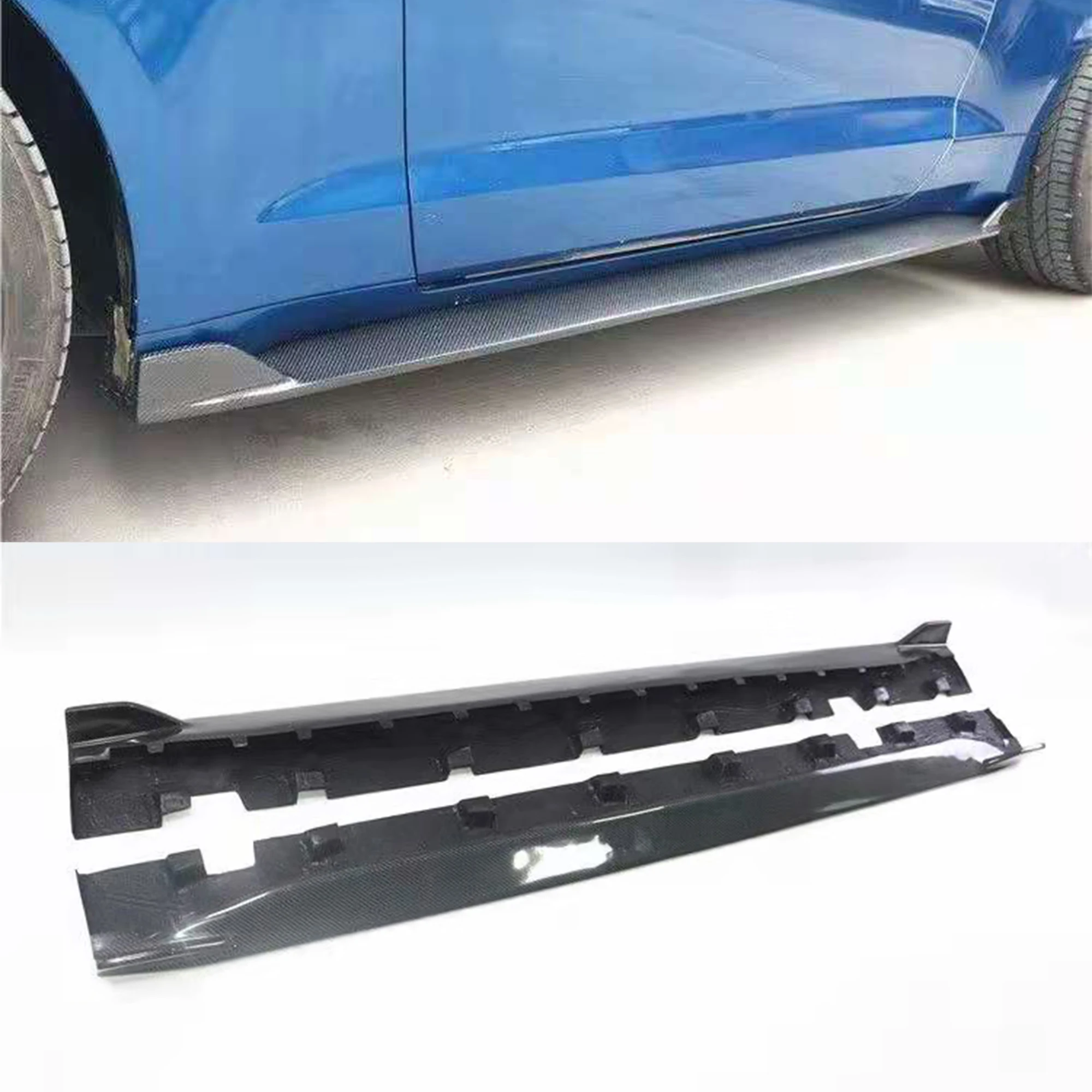 

2015-2020 Carbon Fiber Side Skirt Lip Pads