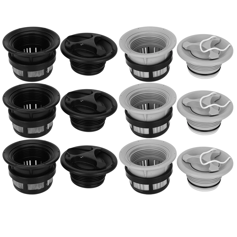 

3 шт. предохранительных воздушных клапанов с фильтрующей сеткой для надувных палаток, лодок, каяков