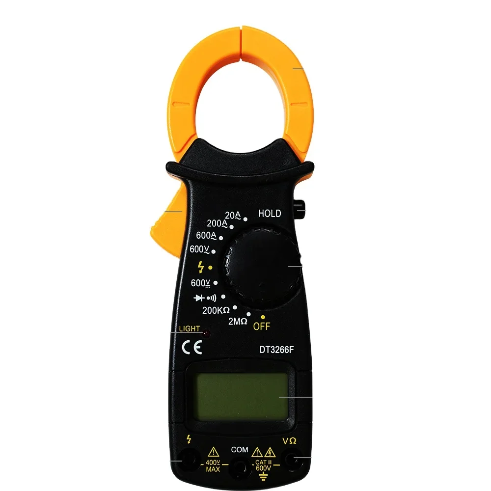 Smart clamp meters ac dc Digital Auto range Temperature DT3266F