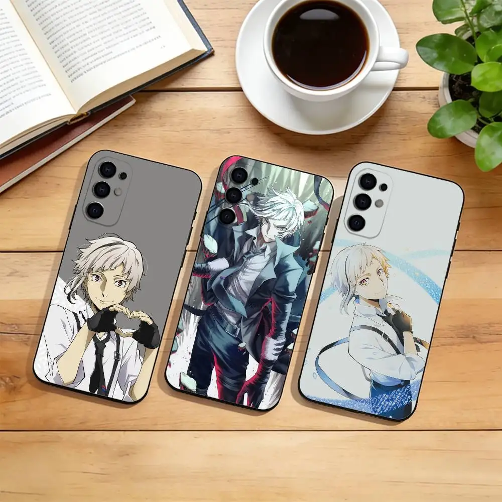 

Bungo Stray Dogs Atsushi Nakajima Phone Case For Samsung S25,S24,S21,S22,S23,S30,Ultra,S20,Plus,Fe,Lite,Note,10,Black Cover