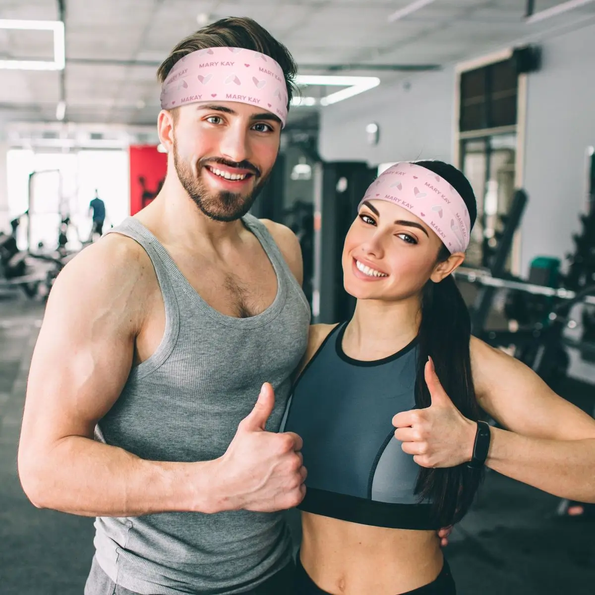 

Custom Mary Kay Sweatband for Men Women Wicking Moisture Sports Sweatband Gym Yoga Running