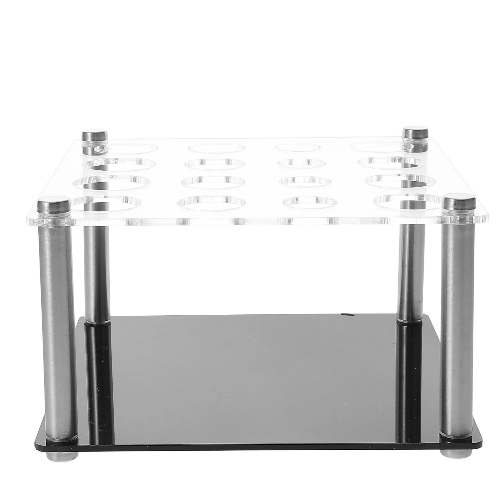 

Акриловая подставка-органайзер для хранения шахматных фигур, форма-держатель для DIY-моделирования международных шахматных фигур, подставка для игровых фигур