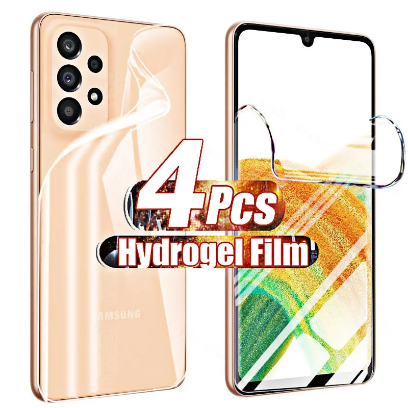 

Гидрогелевый защитный чехол для Samsung Galaxy A33/A72/A71/A52/A51/A42/A32/A22/A12/A02, 4-1 шт.