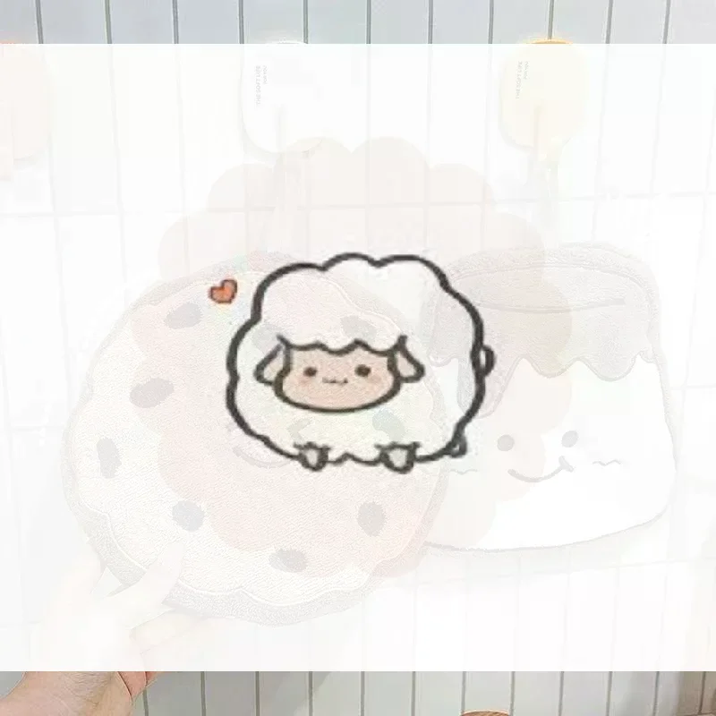 

Мультяшное печенье, коралловое флисовое полотенце для рук, быстросохнущее впитывающее подвесное полотенце для ванной комнаты, чистящая салфетка, носовой платок для кухни