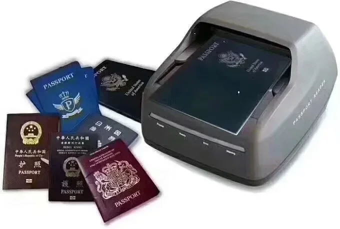 New Coming Multi-function OCR Passport Reader FRID ID Card Scanner for Immigration Control