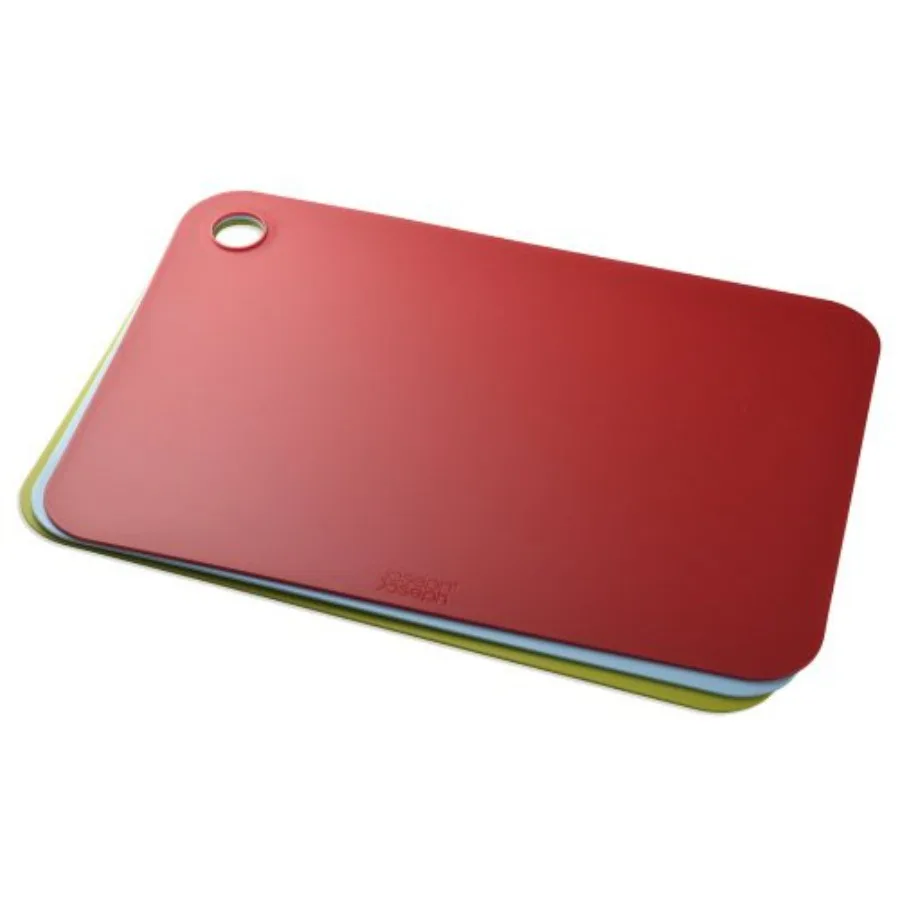 Pop Chopping Mats, Set of 3, Small 13.5 x 9.5 inches for kitchen use, food-grade silicone, vibrant colors, non-slip and 