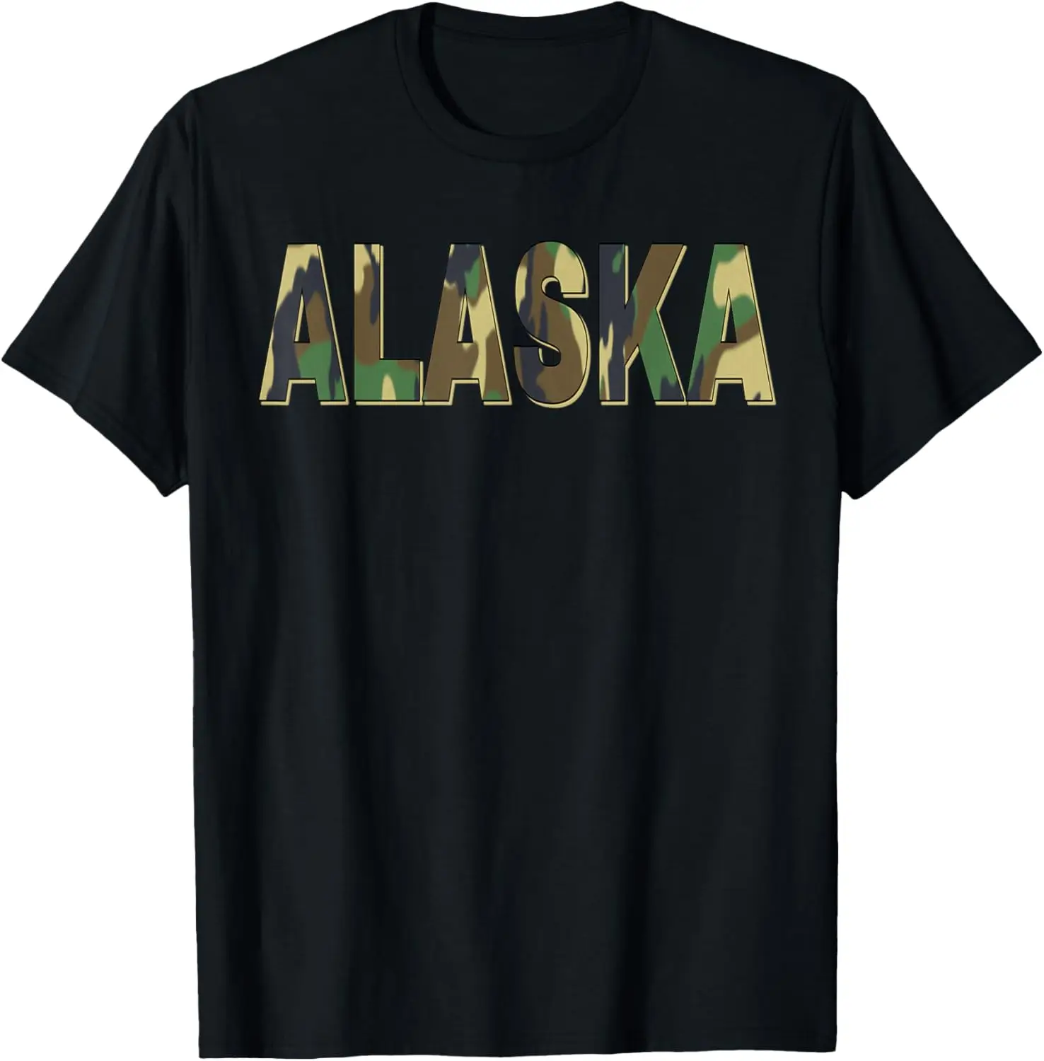 

Alaska Camouflage Men Women & Kids Camo Alaska T-Shirt