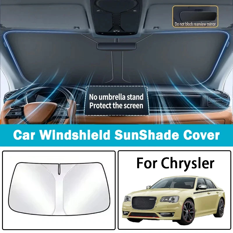 

It is suitable for Chrysler Grand Jetlon/Platinum 300C car sunshade, sun protection and thermal insulation front windshield para