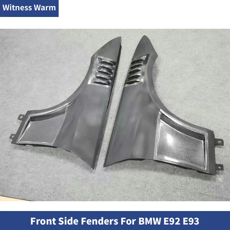 

Для BMW E92 E93 2008-2012 крыло из углеродного волокна, сменный стиль бампера, отверстия, листовая пластина, автомобильные аксессуары