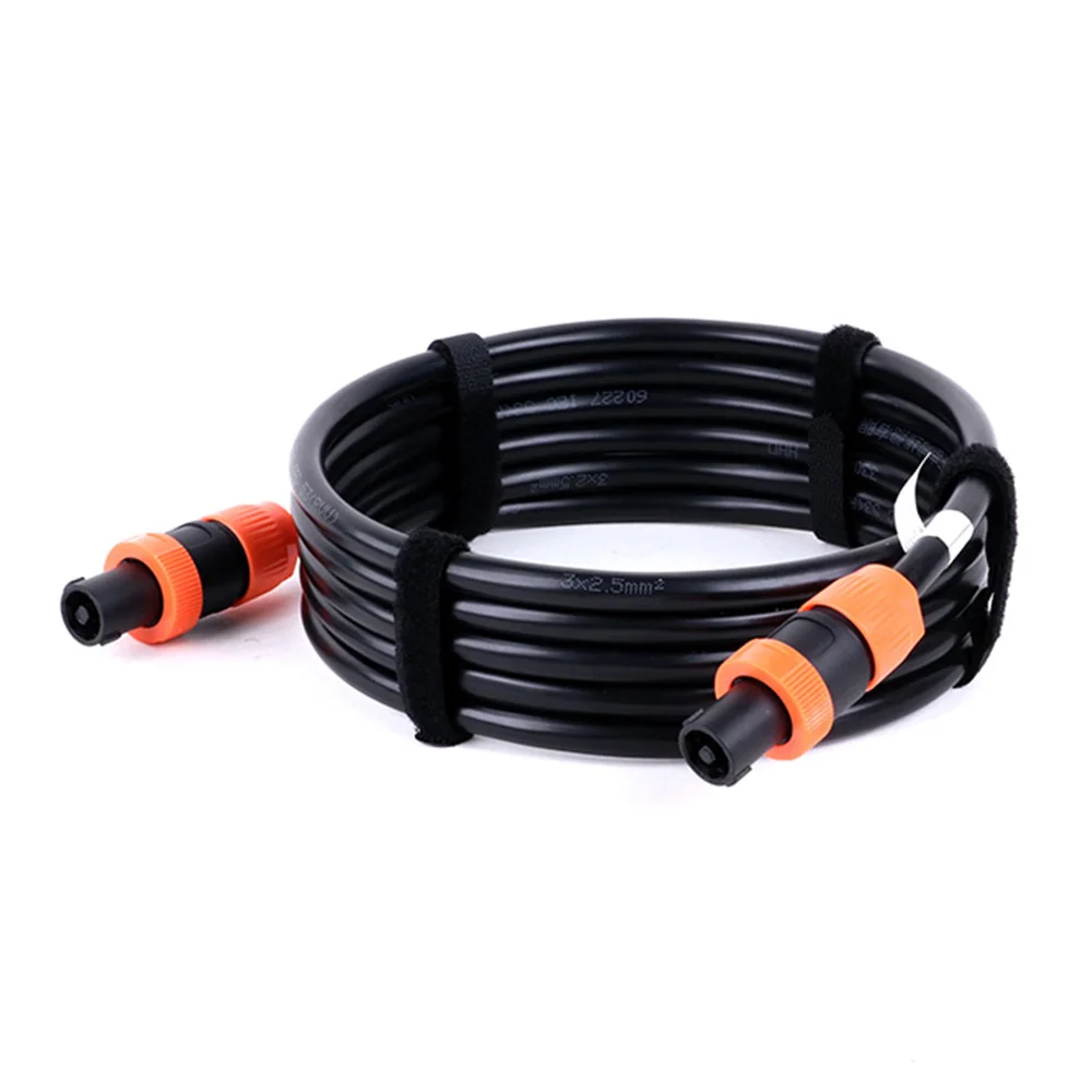 Luidsprekerverlengkabel, Speakon naar Speakon 4Pin Male naar Male Luidsprekerstekker Professionele DJ PA MIC Luidsprekerkabel met Twist Lock