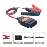 AER BT-30 Battery Clips OBD2 Connectors Emergency Power Off Protector ECU Memory Cable BT 30 Car Take the Electricity Cable