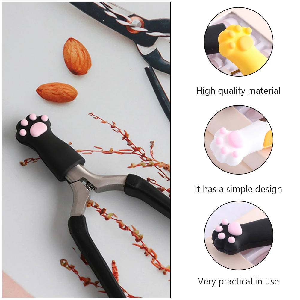 

Cat Paw Protector Cap Scissor Protective Sheath Nail Clippers Cover Cuticle Scissors Sleeve Reusable Pvc Silicone Scissors Cap