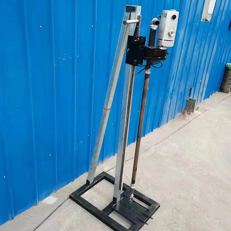 Customized Electric Water Well Drilling Rig Portable High Torque 60m Deep Well Drill For Small Farms And Rural Homes