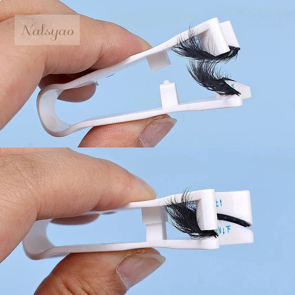 False Eyelash Assist New Quantum Magnetic Eyelash Curler Reusable Applicator Portable Makeup Tool