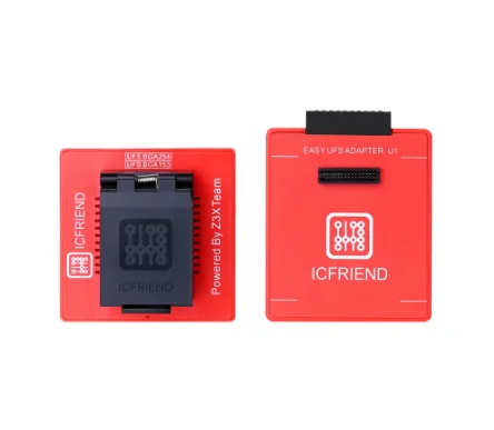 new ICFRIEND 2 in 1 UFS BGA 153/ BGA 254 Socket For Easy Jtag Plus Box