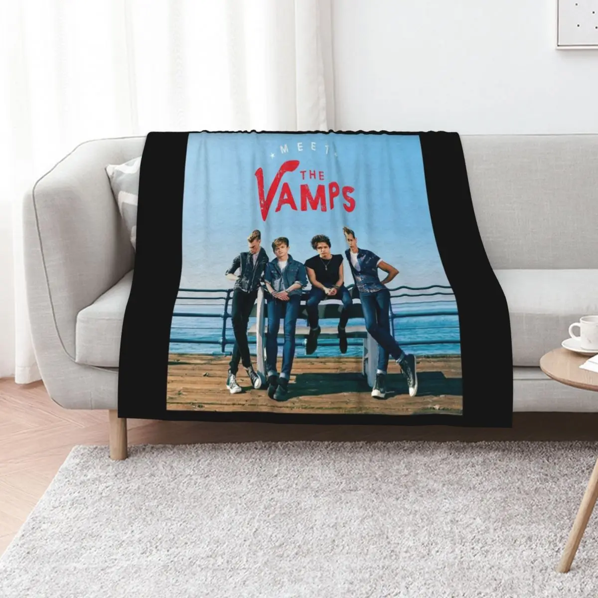 Meet the vamps deluxe version Throw Blanket Moving Loose Warm Decorative Sofa Luxury Throw Single Blankets