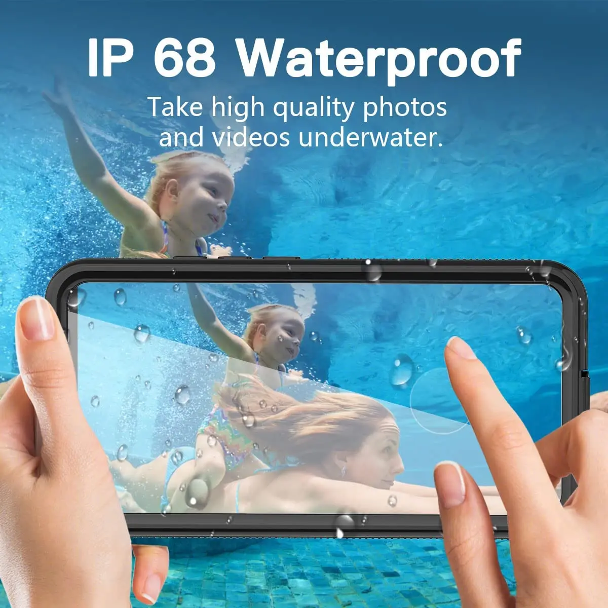 Professional IP68 Waterproof Case for Samsung Galaxy S21 S22 Plus Note 20 Ultra 5G Dustproof and Shockproof Underwater Case