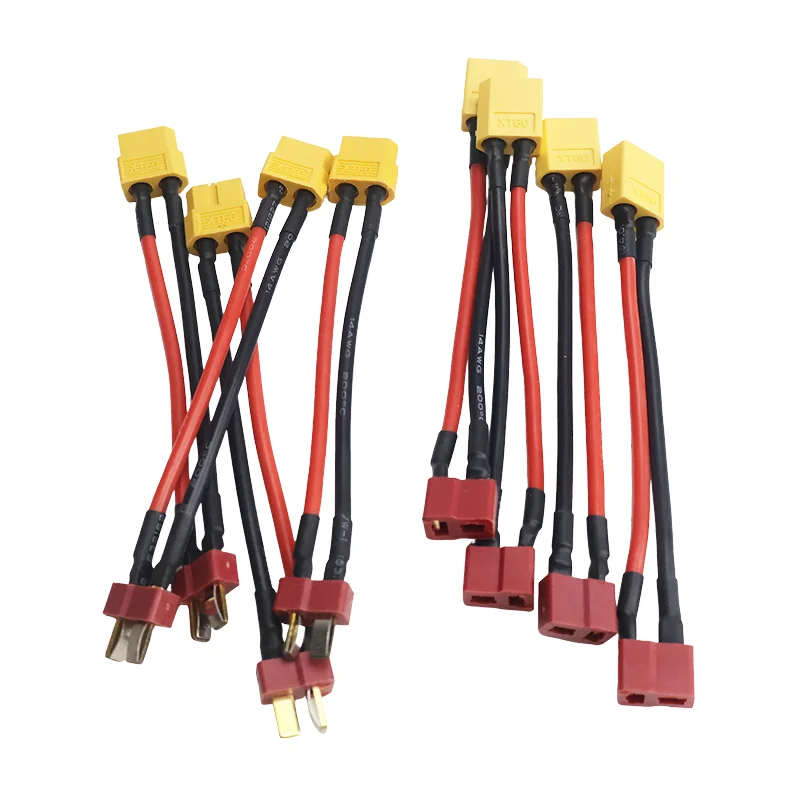 1Pcs XT60 Männlich Weiblich Zu Deans T XT30 XT90 EC3 EC5 Männlich Weiblich Stecker Adapter mit Draht für RC batterie DIY