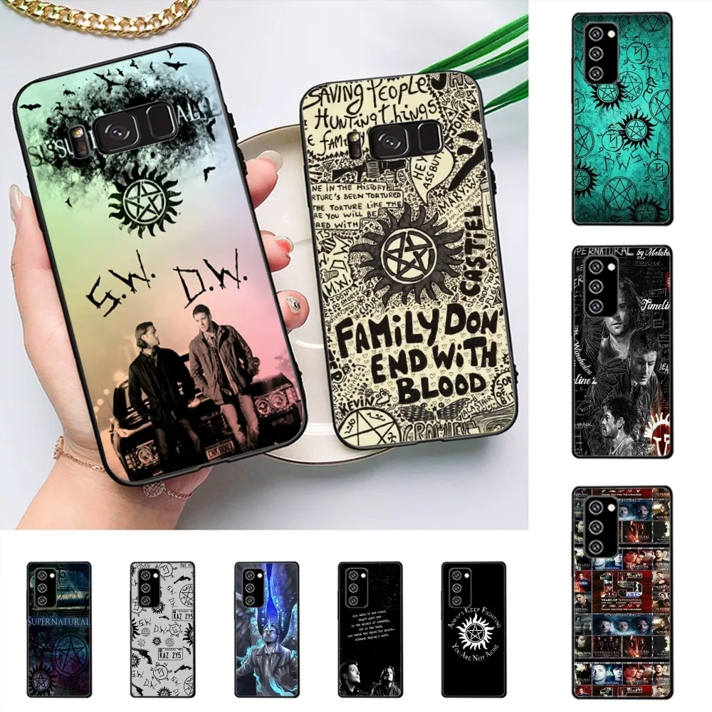 Supernatural SPN Dean And Sam Phone Case For Samsung J 7 plus 7core J7 neo J6 plus prime J6 J4 J5 Mobile Cover