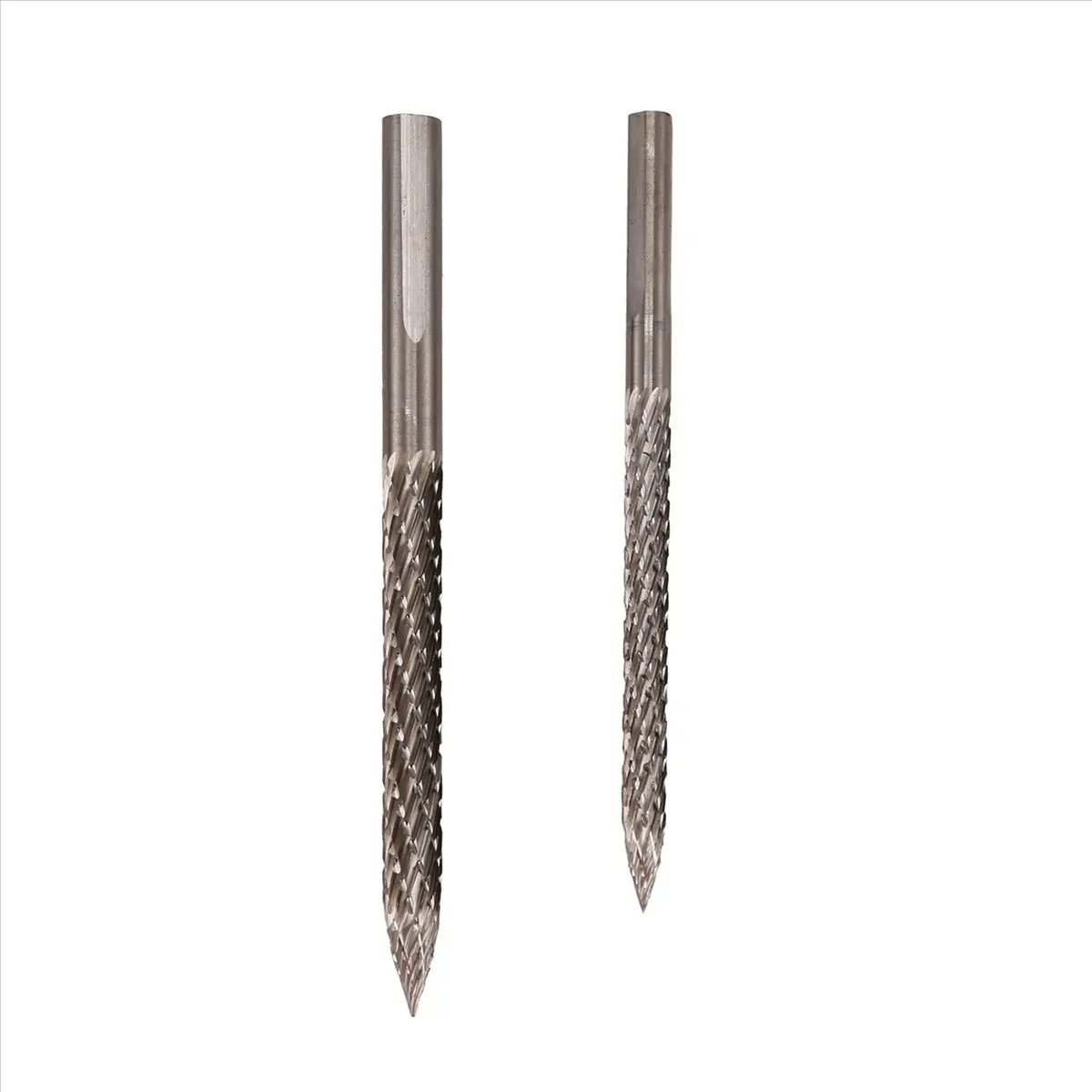

2pcs Tire Bit 4.5/6mm Tire Repair Carbide Burr Drill Bit Tire Patches Plug Cutters Wire Cutter Reamer Drill