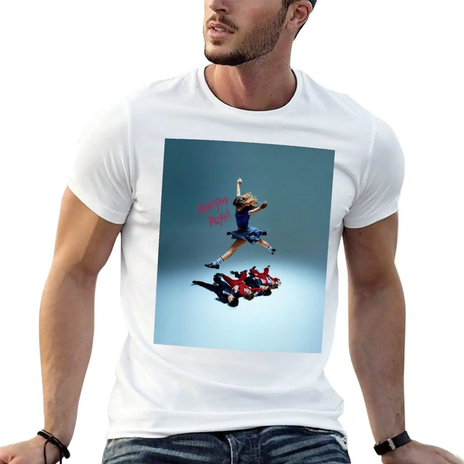 

MANESKIN - RUSH! T-Shirt t shirts for man graphic tees cotton tshirt 100% T-Shirt