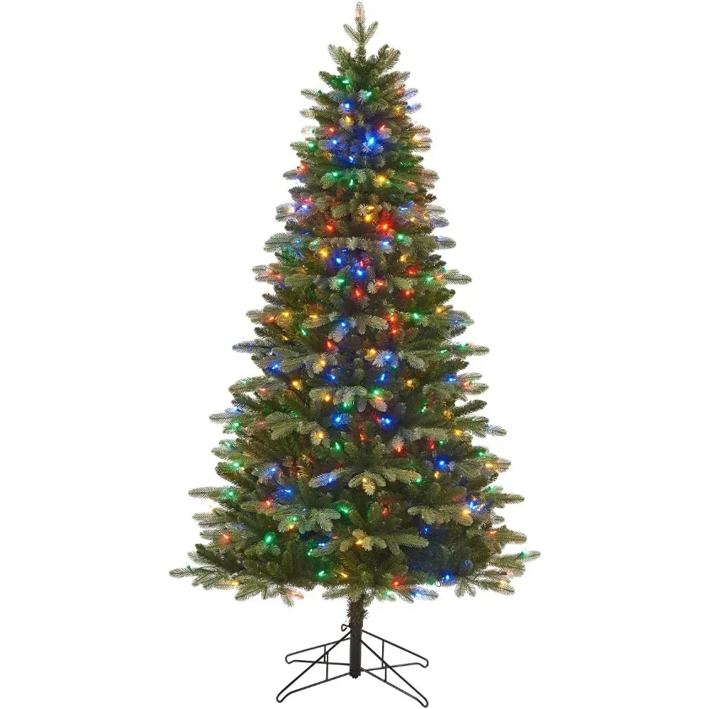 

6.5 ft Pre-Lit Artificial Christmas Tree - Regal Fir with 400 Color Changing LEDs for a Festive Holiday Season