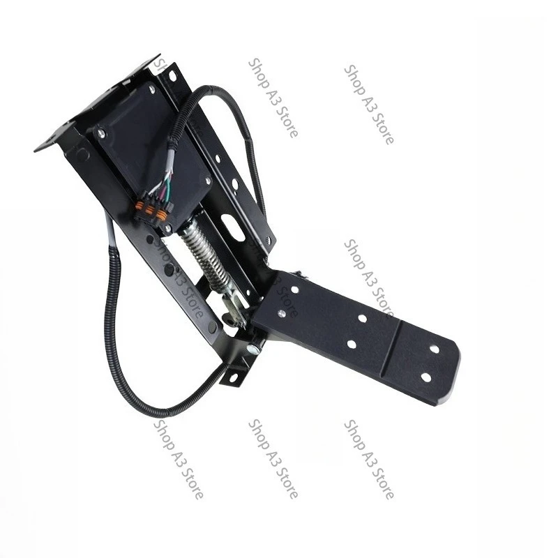 48V Accelerator Pedal Box Assembly, Replacement Accelerator Part for 4 Wheel Electric Patrol Cart