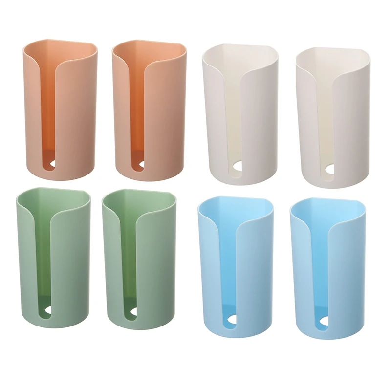 Wall Mounted Trash Bag Holder Trash Bag Storage Box Kitchen Wall Mounted Trash Bag Box-AT64