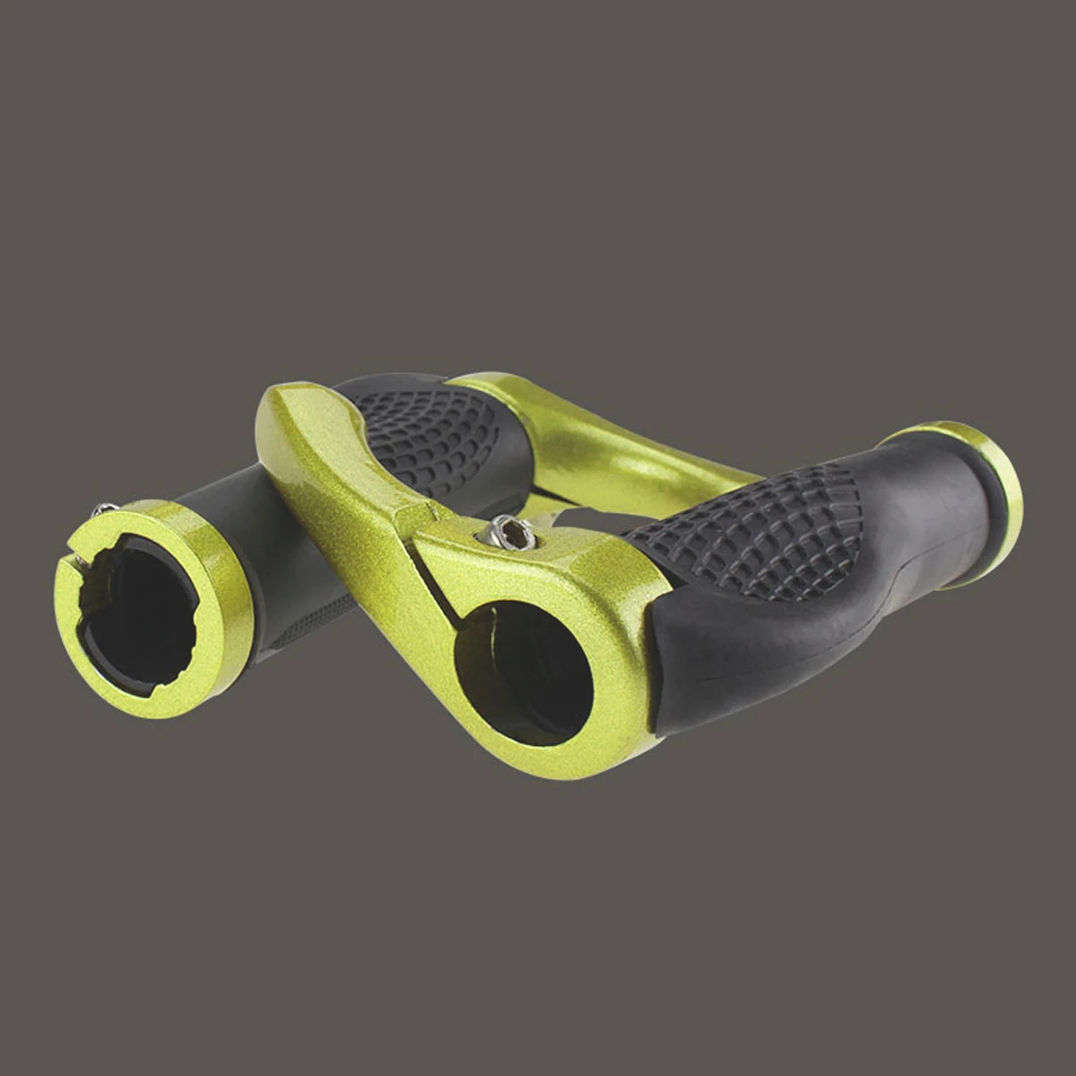 

1Pair Durable Horn Handlebar Ergonomic Design Reduces Wrist Fatigue Lightweight for Mountain Road Bikes Yellow
