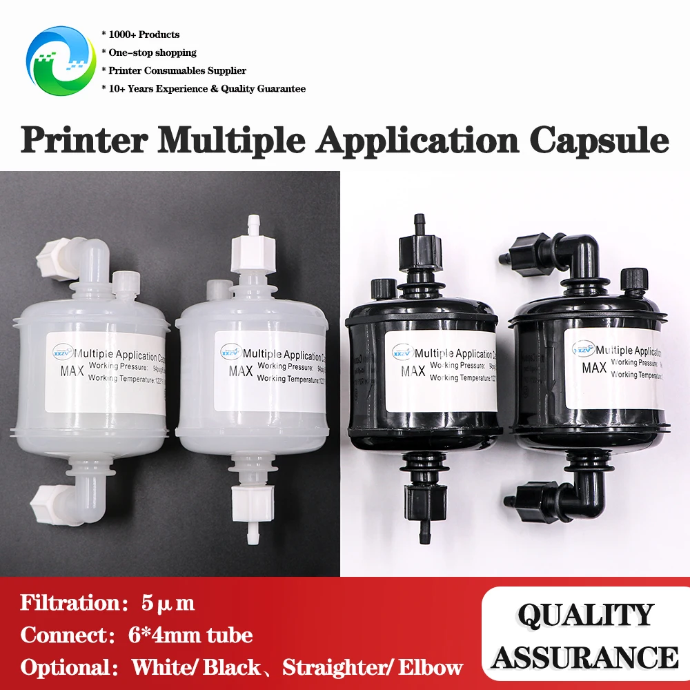 Inkjet Printer Capsule Ink Filter for Liyu Myjet Vista Solvent Printer Big Filter Multiple Application Capsule