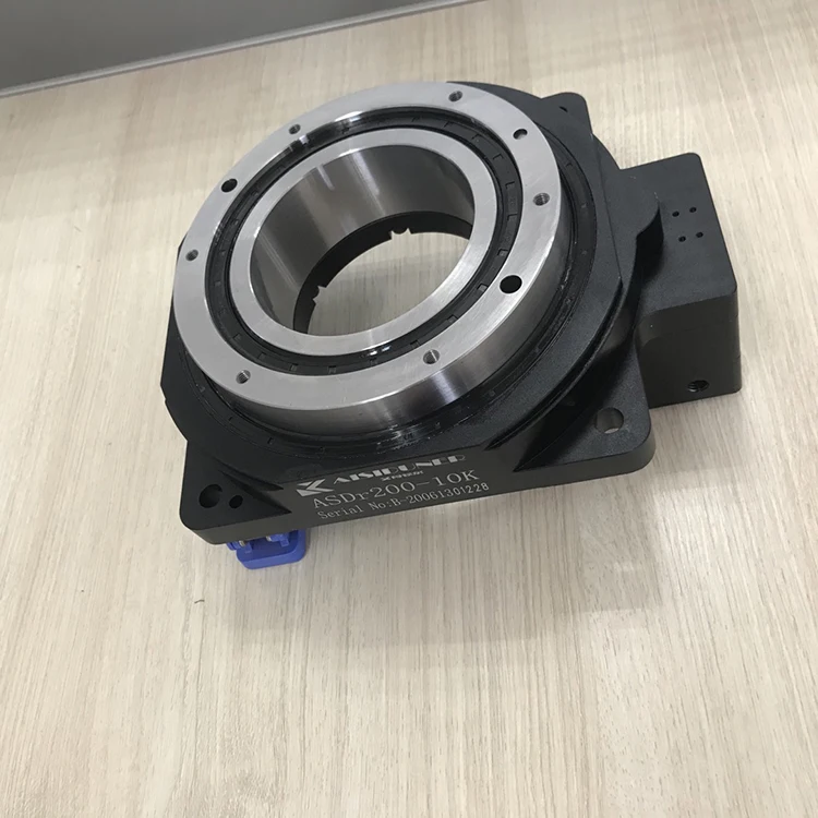 High Precision Effciency High Rigidity High Torque Alloy Steel Hypoid Gear Rotary Table Hollow Rotating Table