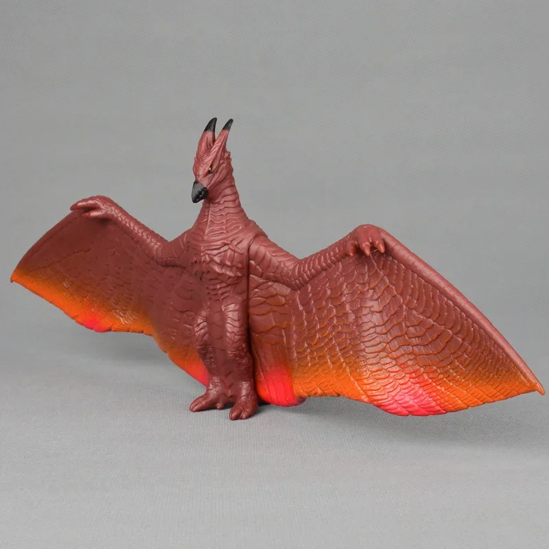 

Movie Godzilla Rodan Dinosaur monster with movable soft rubber joints Action Figure Model Statue doll toy Desk Decor Gifts
