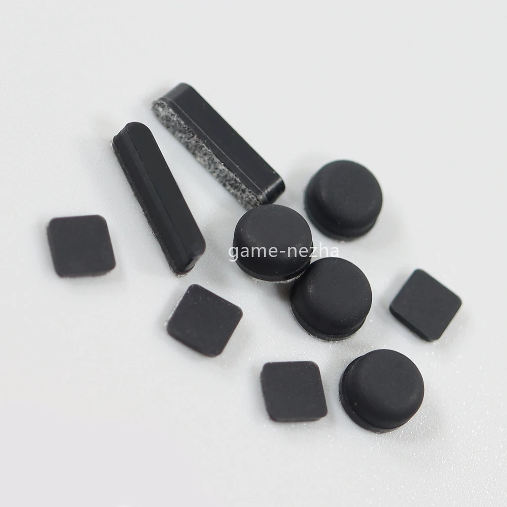 1 セット NDSIXL LL カラフルなカラーネジ足カバーセット交換用任天堂 NDSI XL ネジゴムパッド
