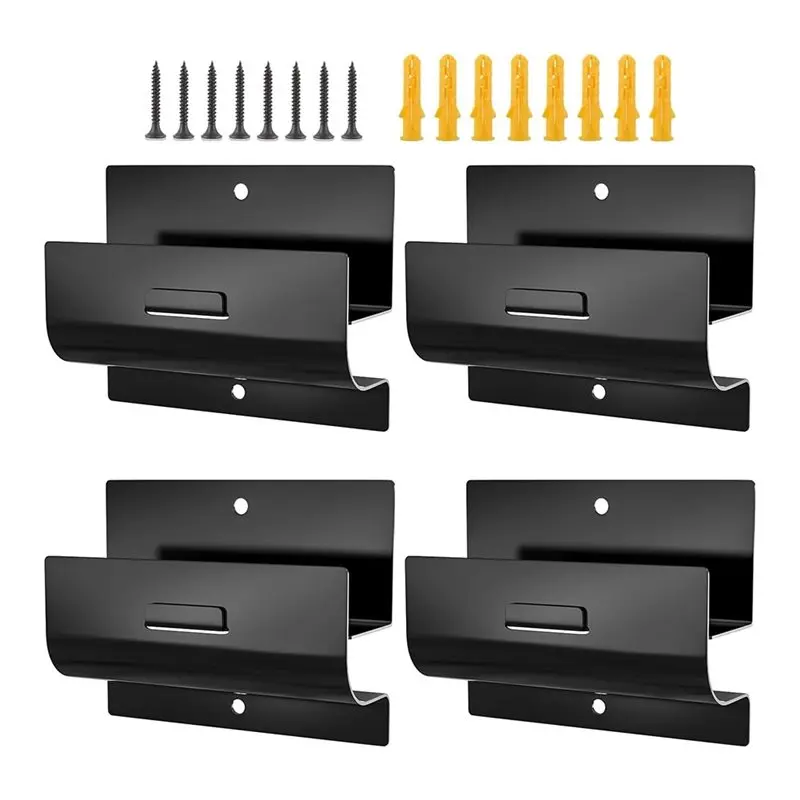 

ABFU-Wall Mount Heavy Duty Hook For Ladder, 4Pcs For Garage Wall Hooks, For Ladder Patio Furniture, Wheelbarrow, Chair