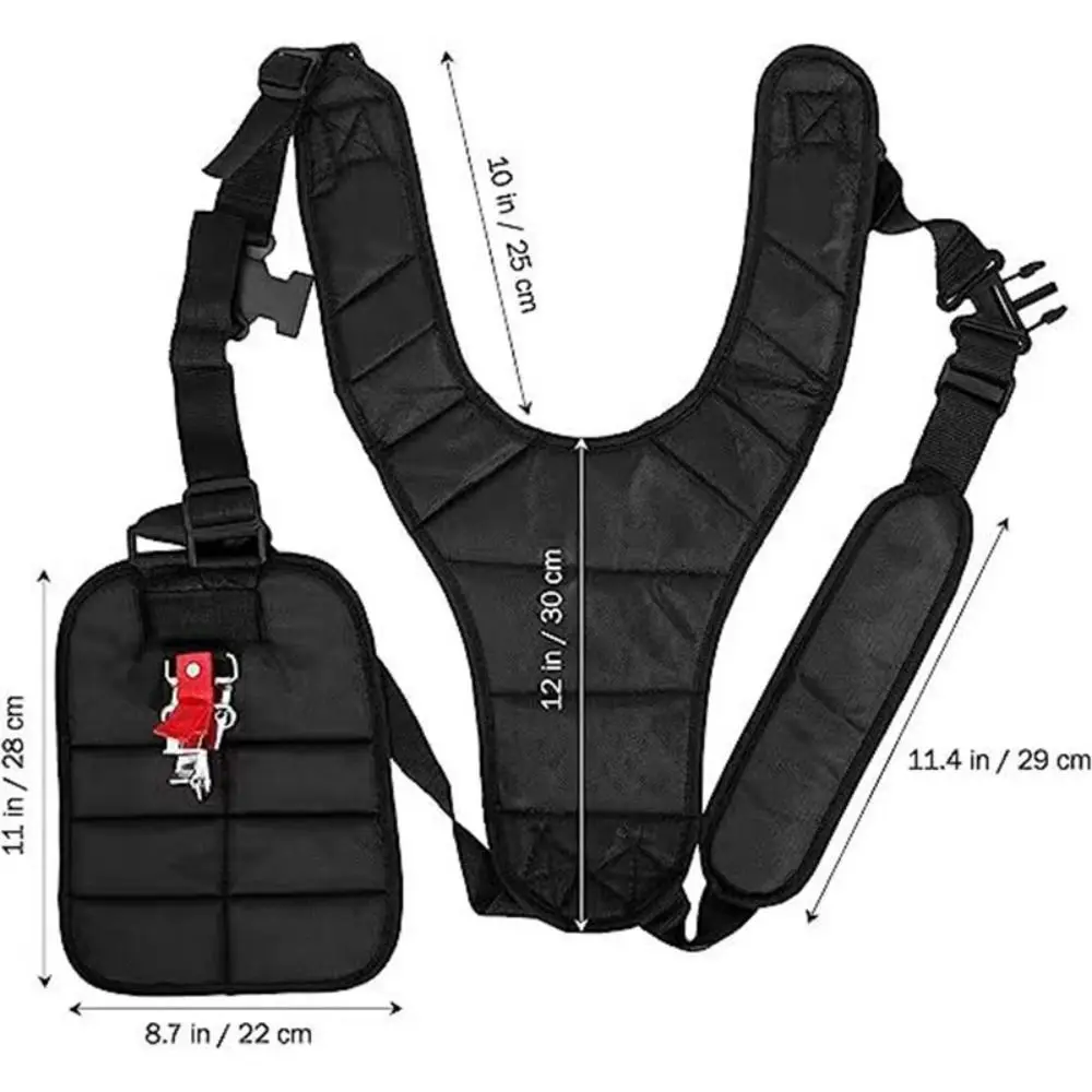 Langlebig Rasenmäher Schulter angepasst Band Power Pruner Garten Harness Strap Gürtel Gras String Zubehör Werkzeug Riemen Trimmer