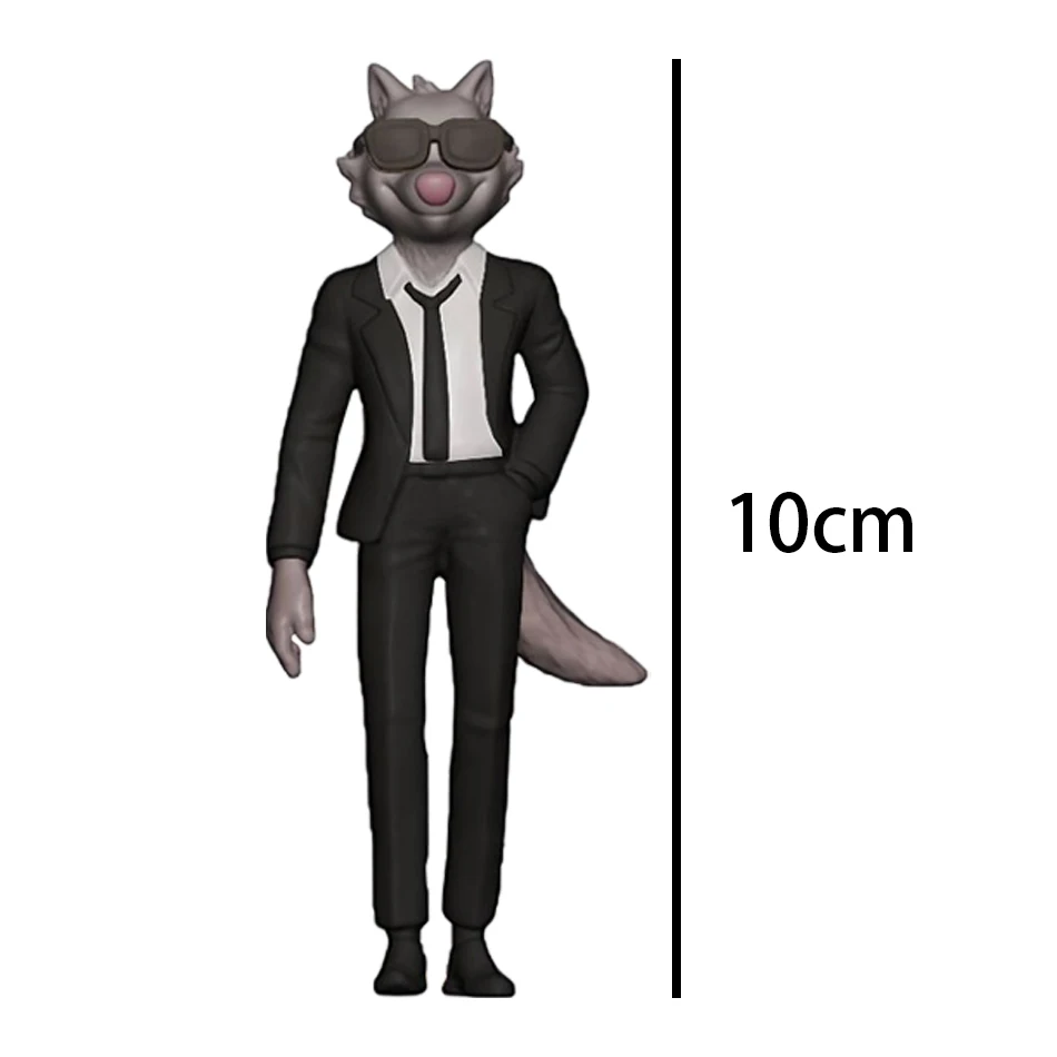 24 قطعة حقيبة الأشرار التحالف اليدوية الكبيرة سيئة الذئب الجشع الأفعى الساخن بيع الكرتون أنيمي الطرفية دمية هدية