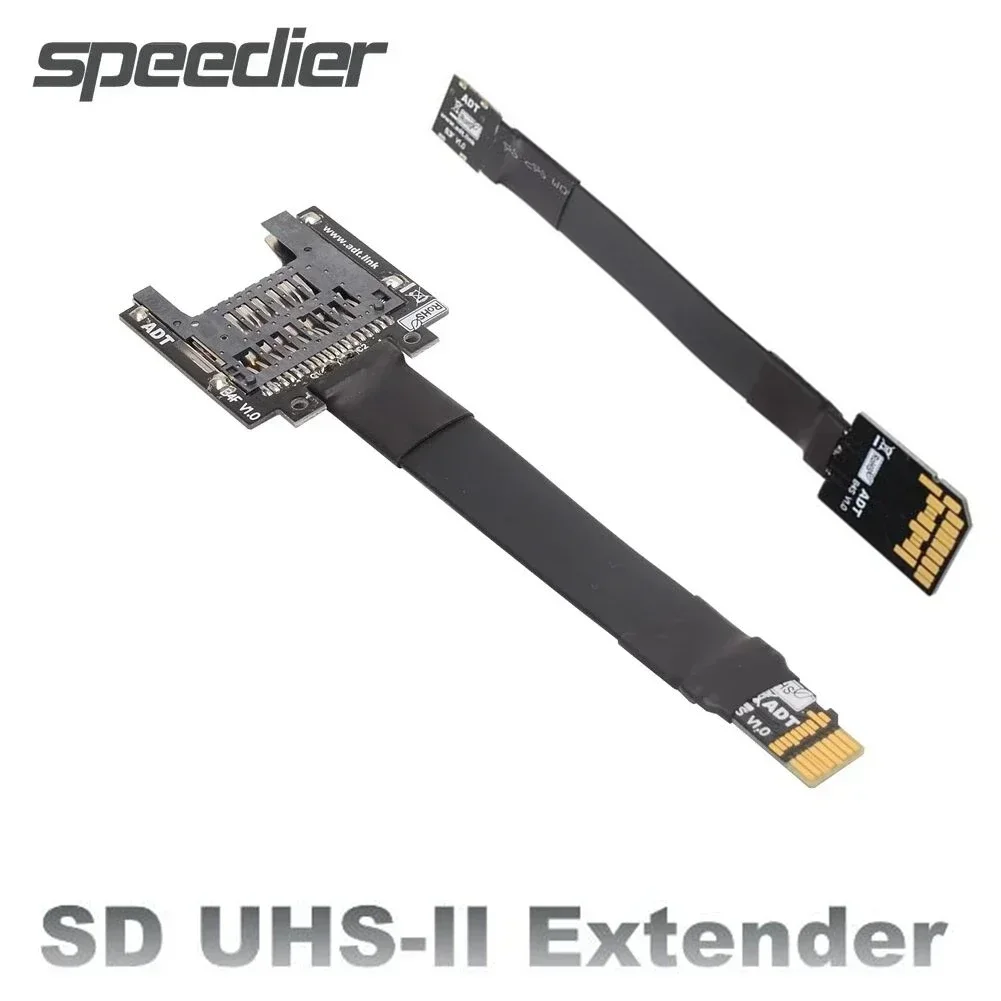 UHS-I UHS-II UHS-III SD Card Extension Cable Full Speed Micro SD To SD Riser Card Adapter SDHC SDXC MicroSD TF Zip Flat Extender